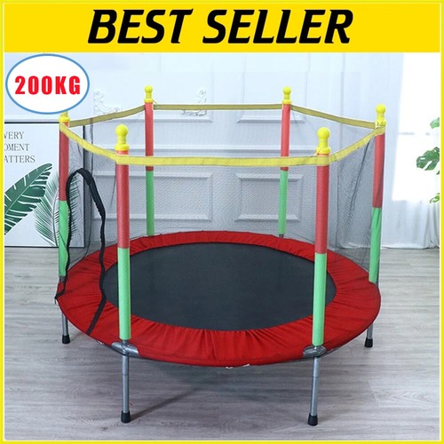 5ft kid trampoline with - 🔥,