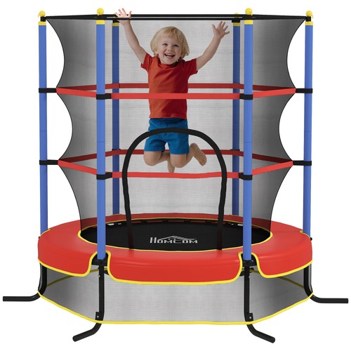 Homcom trampoline enclosure - trampoline, w/