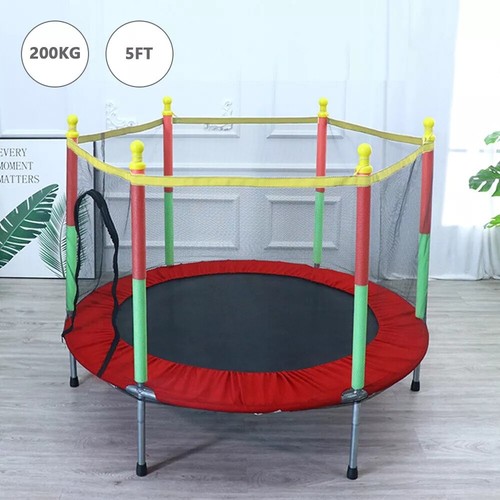 5ft kid trampoline - kid, with
