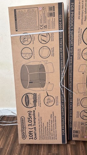 10ft trampoline with - 10ft, safety