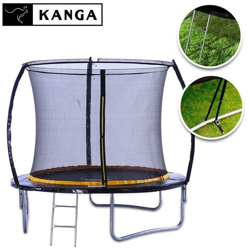 8ft trampoline kanga - kanga, premium