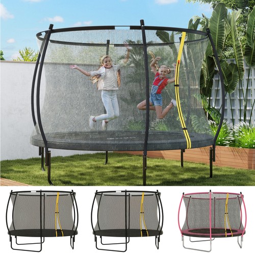 Trampoline with enclosure net - enclosure,