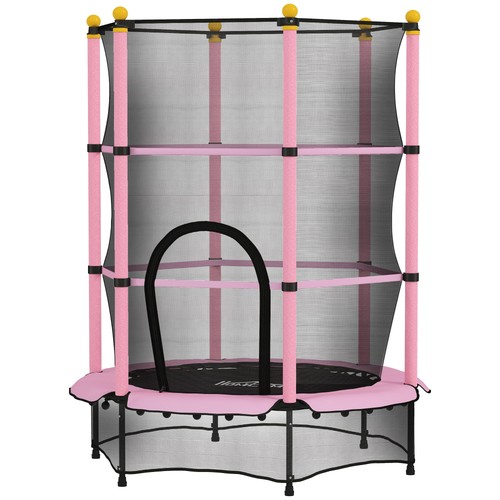 Homcom 6ft kids trampoline - 4.6ft,